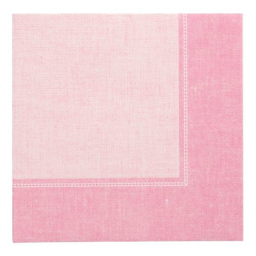 12000 Servietten "ROYAL Collection" 1/4-Falz 40 cm x 40 cm rosa "Linum"