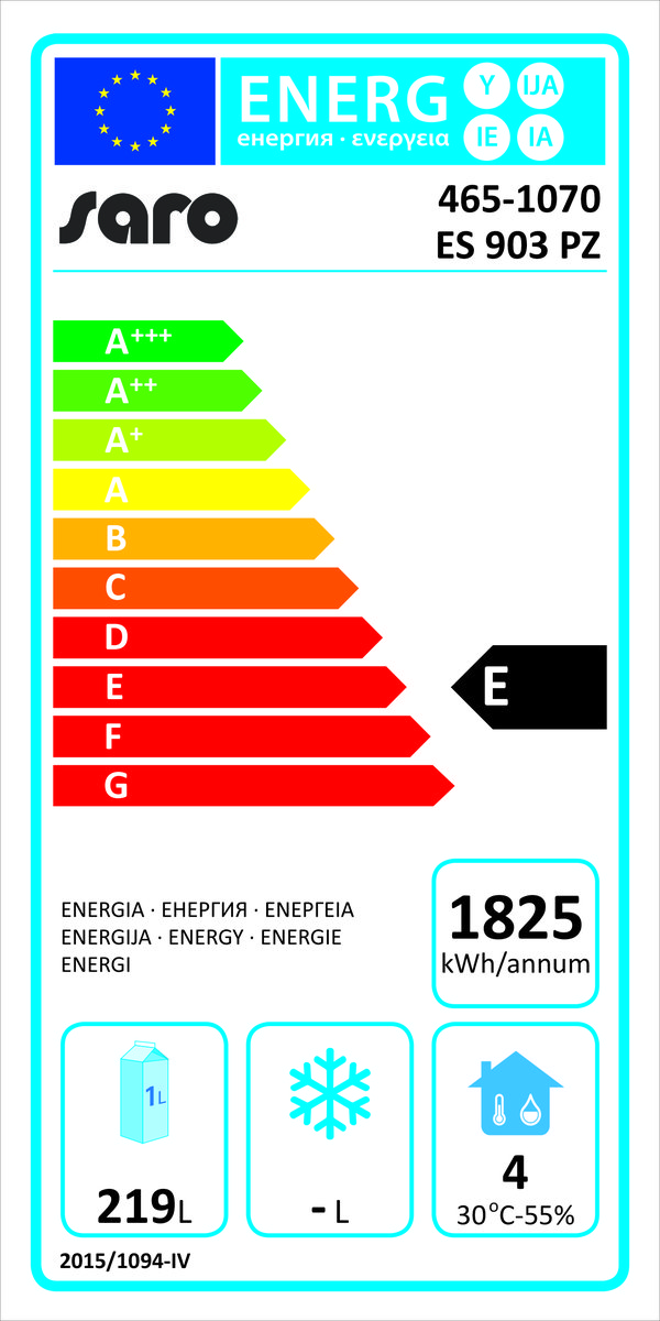 Pizzatisch,3Türen,ModellES903PZ