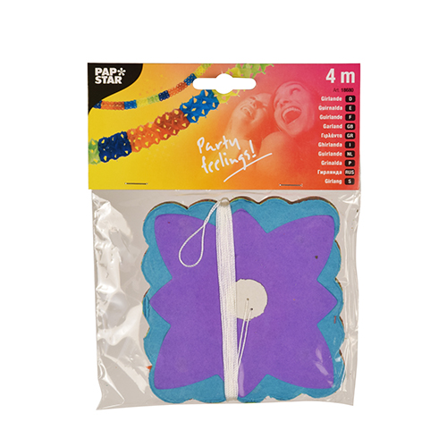 1 Girlande, Papier Ø 11,5 cm · 4 m