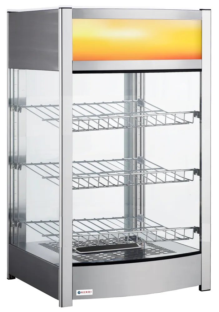 Warmhaltevitrine, 97 Liter, 230V/800W, 460x467x(H)785mm
