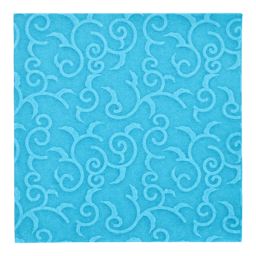 250 Servietten "ROYAL Collection" 1/4-Falz 40 cm x 40 cm türkis "Casali" 12500 Servietten "ROYAL Collection" 1/4-Falz 40 cm x 40 cm türkis "Casali"