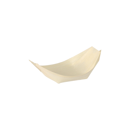 39000 Fingerfood - Schalen, Holz "pure" 8,5 cm x 5,5 cm "Schiffchen"