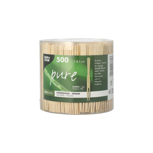 500 Fingerfood - Spieße "pure" 8,5 cm "Pick up" 324000 Fingerfood - Spieße "pure" 8,5 cm "Pick up"