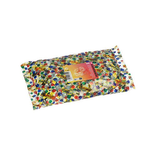 20 Konfetti, Papier farbig sortiert 100 gr. 480 Konfetti, Papier farbig sortiert 100 gr.