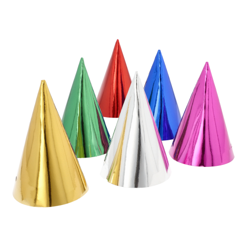 72 Hütchen farbig sortiert "Metallic" 8640 Hütchen farbig sortiert "Metallic"