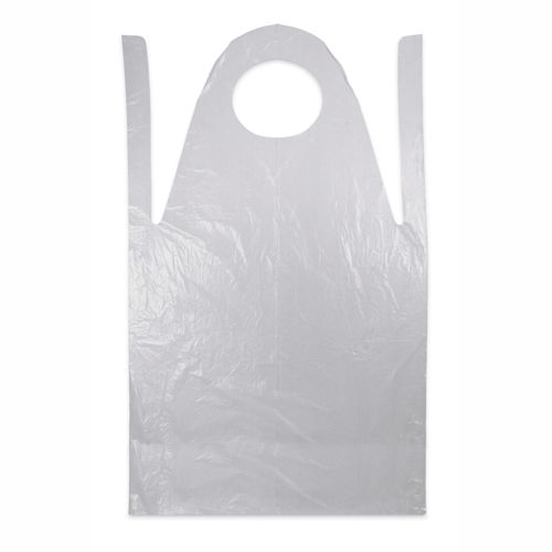 32000 "Medi-Inn®" Schürzen, PE 75 cm x 125 cm weiss PLUS, gehämmert