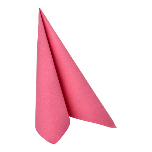 12500 Servietten "ROYAL Collection" 1/4-Falz 40 cm x 40 cm fuchsia