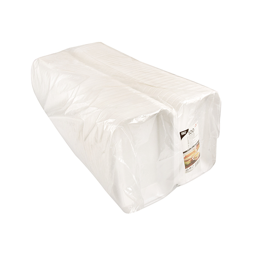 2400 Allzweckboxen mit Klappdeckel, XPS 1800 ml 7,5 cm x 24 cm x 13,3 cm weiss