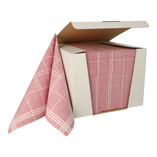 100 Servietten "ROYAL Collection" 1/4-Falz 40 cm x 40 cm bordeaux "Kitchen Craft" 12000 Servietten "ROYAL Collection" 1/4-Falz 40 cm x 40 cm bordeaux "Kitchen Craft"