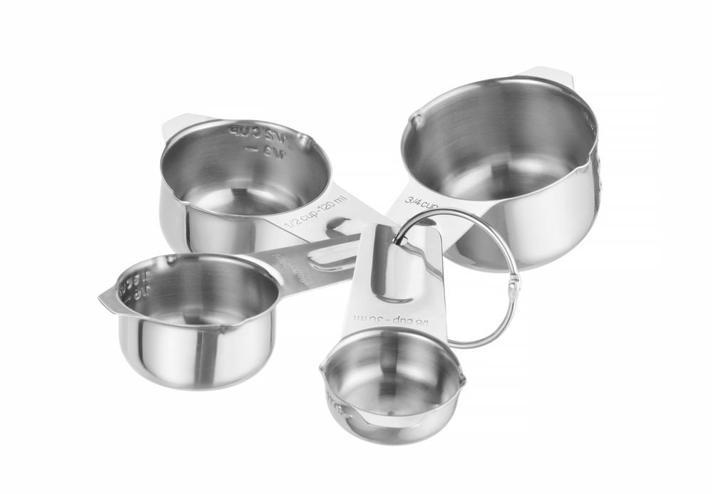 Messbecher - Set mit 4 Stk., HENDI, 135x80x(H)45mm Messbecher - Set mit 4 Stk., HENDI, 135x80x(H)45mm