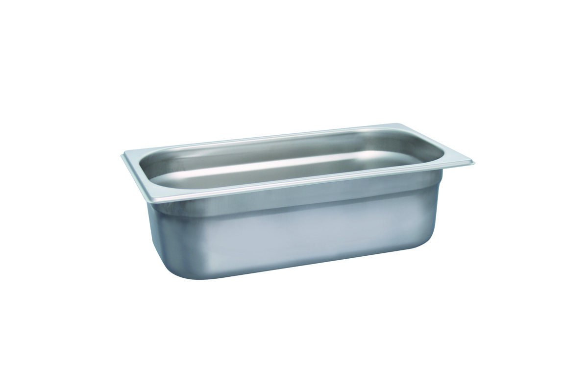 GN 1/3 Behälter, Edelstahl, 100 mm