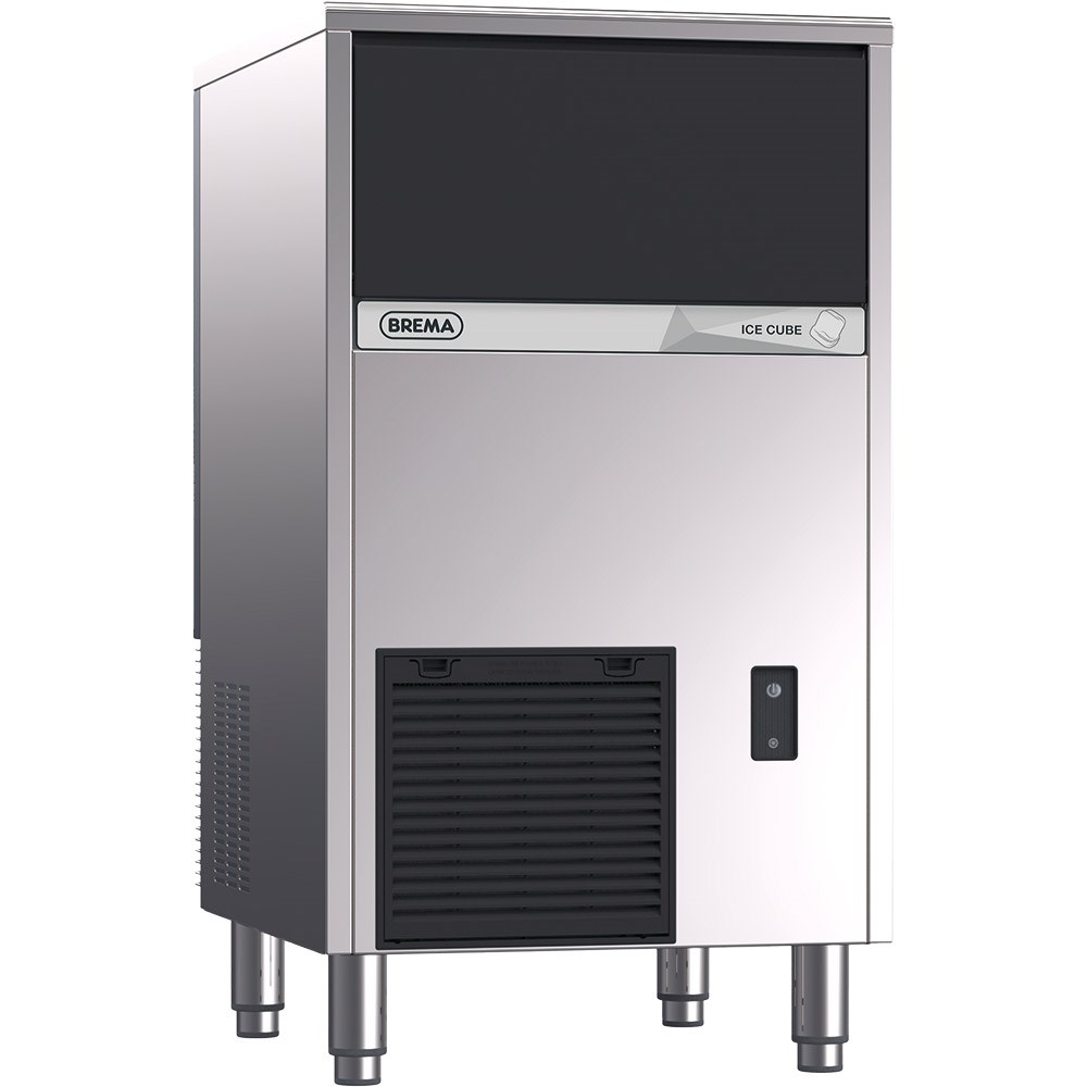 BREMA Eiswürfelbereiter wassergekühlt, 48kg/24h, Abmessung 500 x 580 x 910 mm (BxTxH)