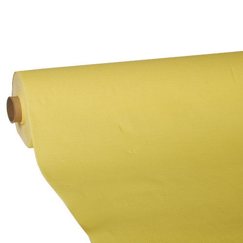 48 Tischdecke, Tissue "ROYAL Collection" 25 m x 1,18 m gelb