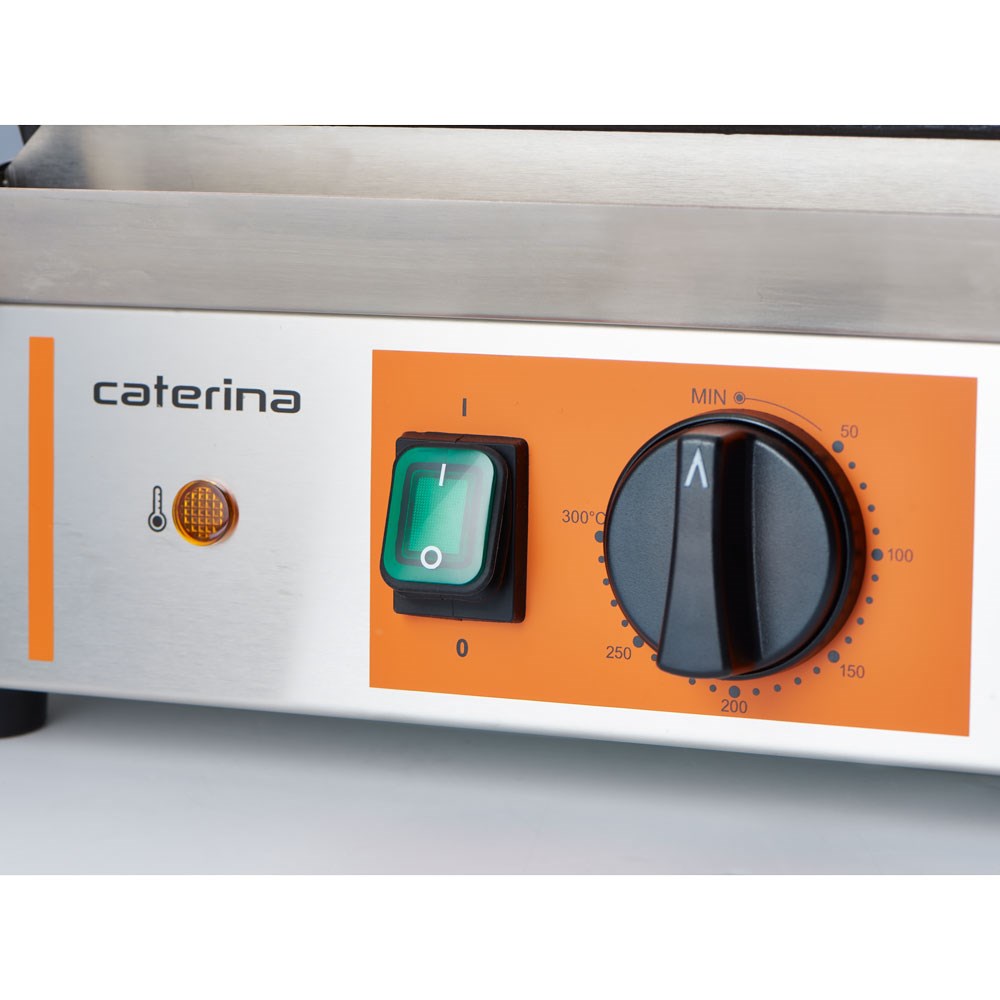 Doppel-Kontaktgrill CATERINA, 570x360x200 mm (BxTxH), 3,6 kW Doppel-Kontaktgrill CATERINA, 570x360x200 mm (BxTxH), 3,6 kW