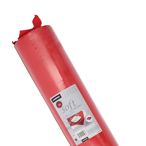 1 Tischdecke, stoffähnlich, Vlies "soft selection" 40 m x 0,9 m rot 48 Tischdecke, stoffähnlich, Vlies "soft selection" 40 m x 0,9 m rot