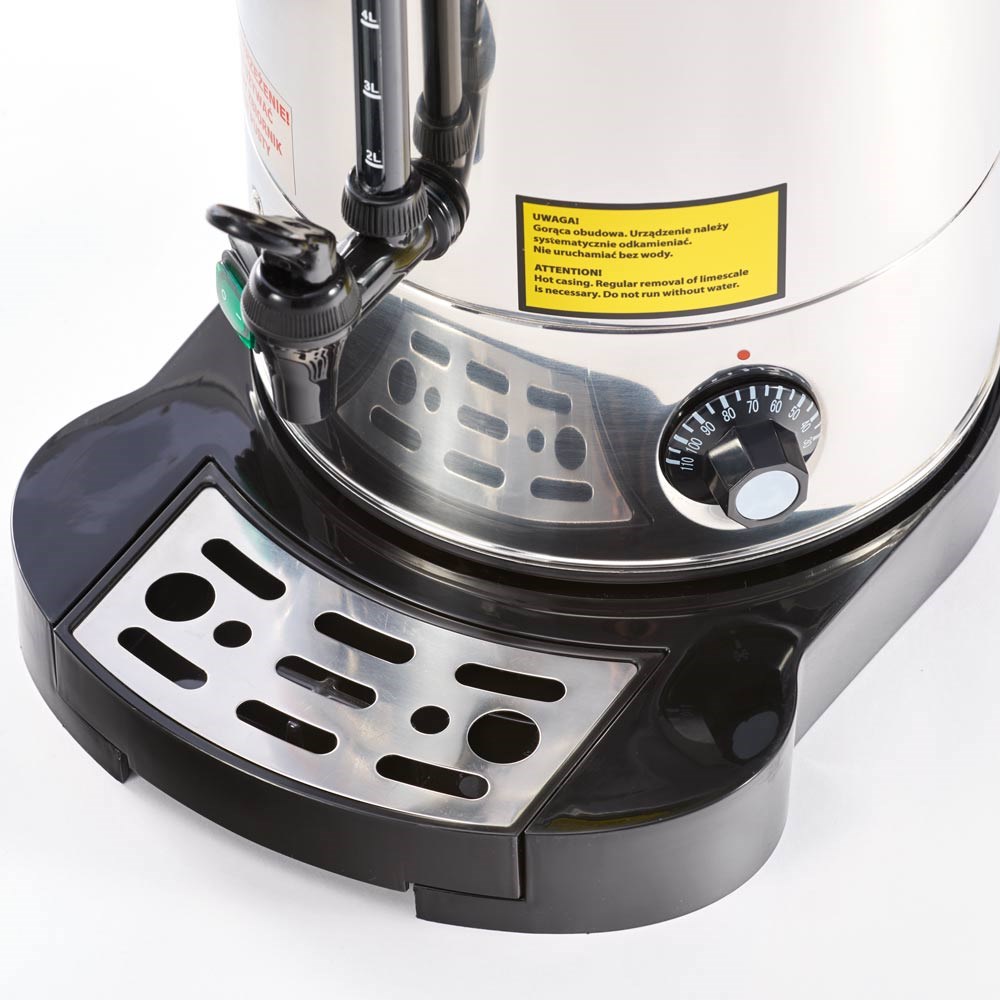 Heißwasser-Spender, doppelwandig 9 Liter, Ø 20 cm, (H) 48 cm