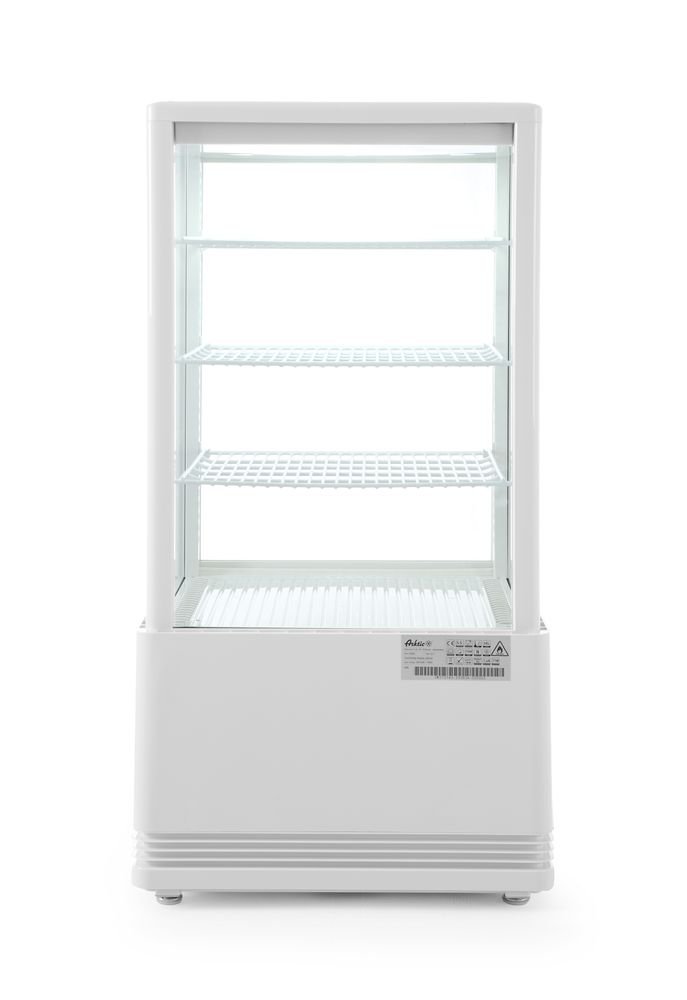 Aufsatz-Kühlvitrine 68 Liter, Arktic, weiß, 230V/170W, 444x397x(H)875mm