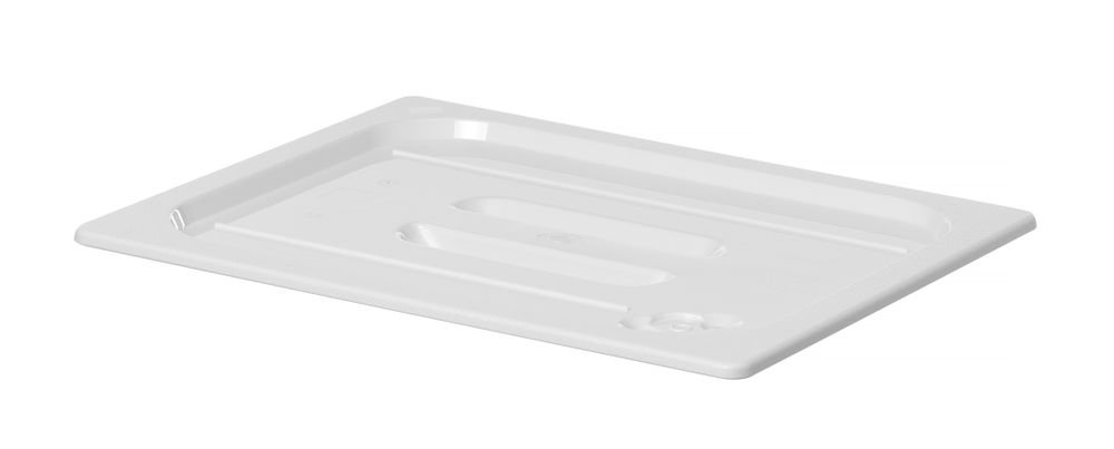 Gastronorm Deckel, HENDI, GN 1/2, Weiß, 265x325mm