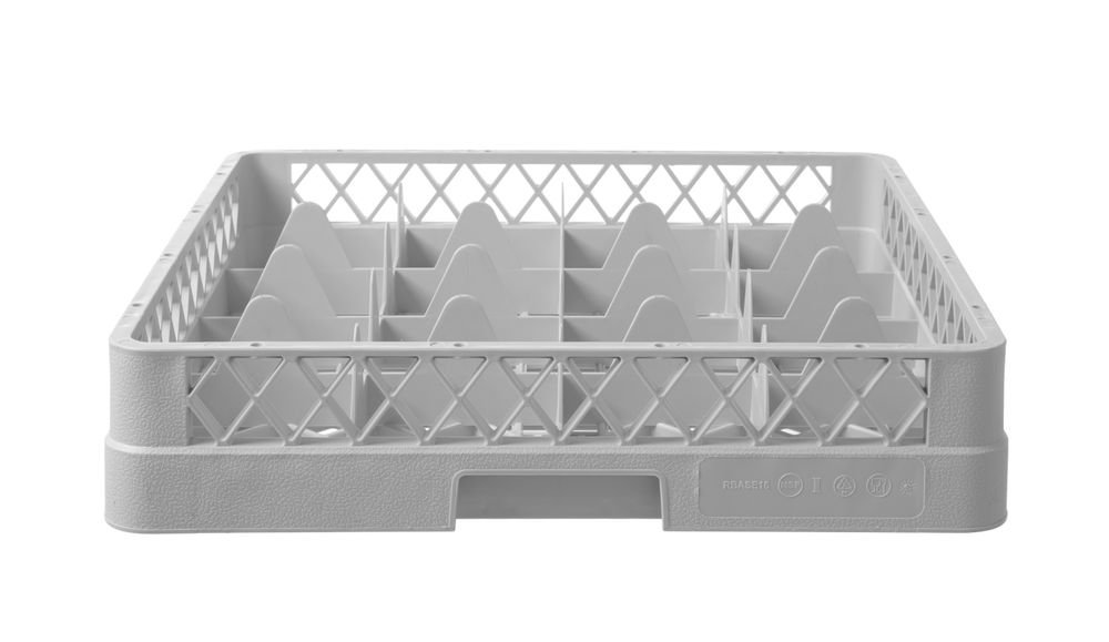 Gläserkorb für Geschirrspüler, HENDI, 16 Fächer, 500x500x(H)104mm