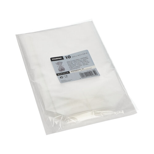 20800 Bodenbeutel, PP 23,5 cm x 14,5 cm x 5,8 cm transparent