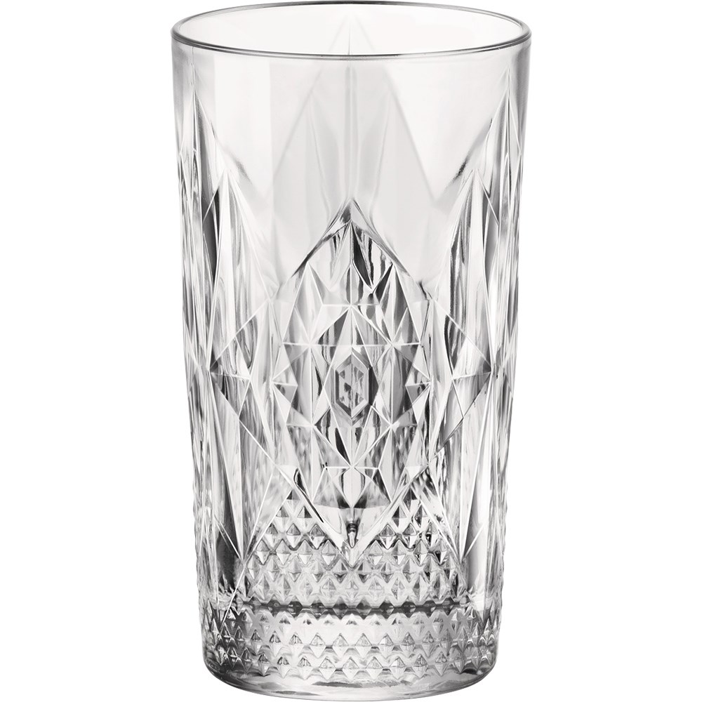 Longdrinkglas, Glasserie Stone, 490 ml