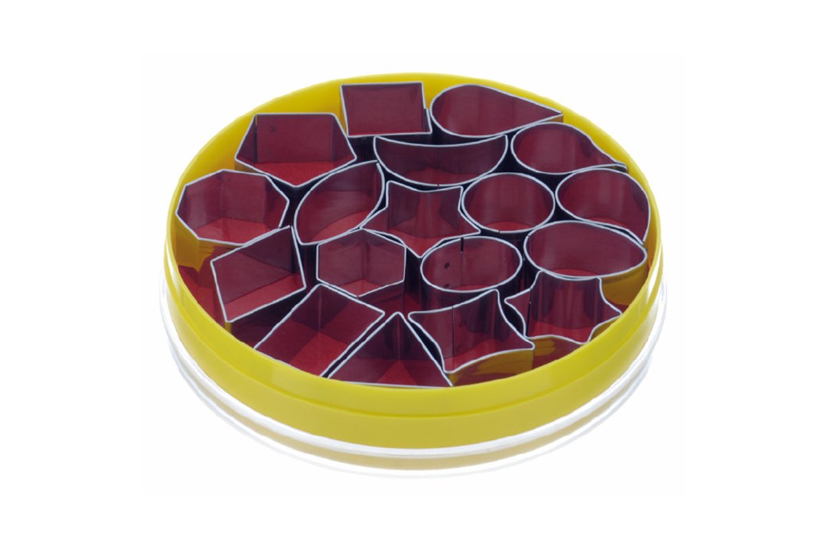 Dekor Ausstecher im Satz "Geometrie"