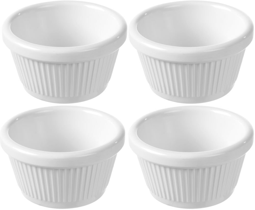Auflaufförmchen - Fine Dine, 50 ml, 4 Stk., ⌀70x(H)35mm