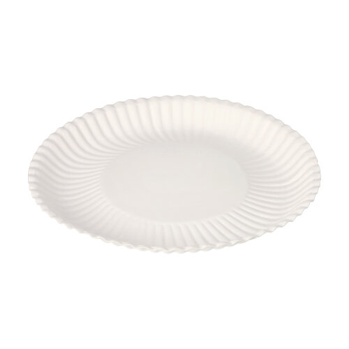 11200 Teller tief, Pappe "pure" rund Ø 22 cm · 3 cm