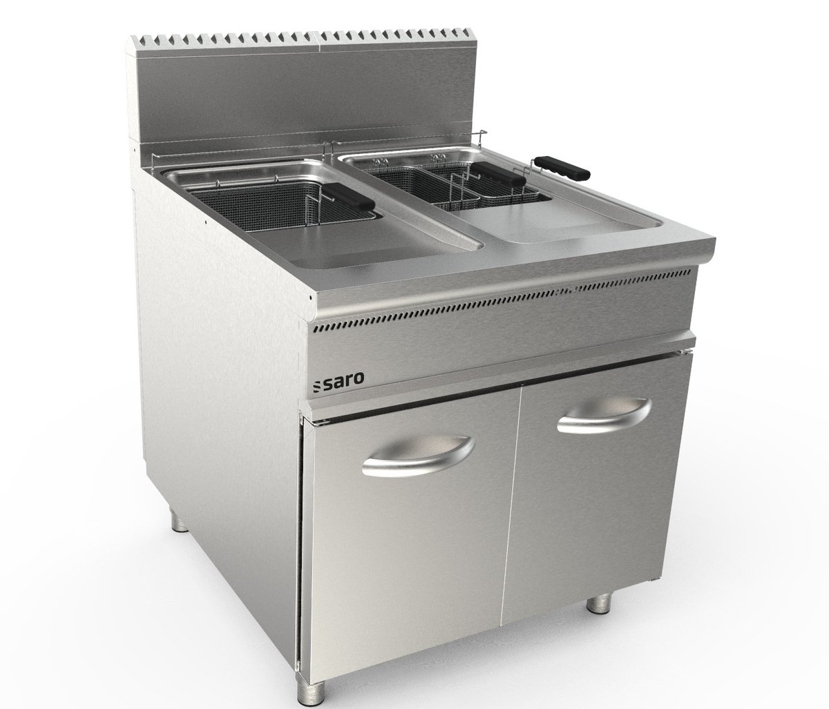 Gasfritteuse2x22LiterModellLQ/FLG2V22