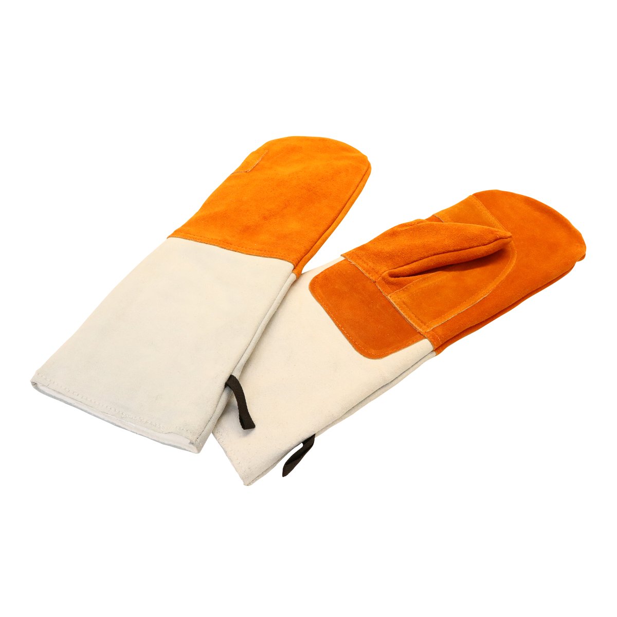 Leder Backhandschuhe gefüttert