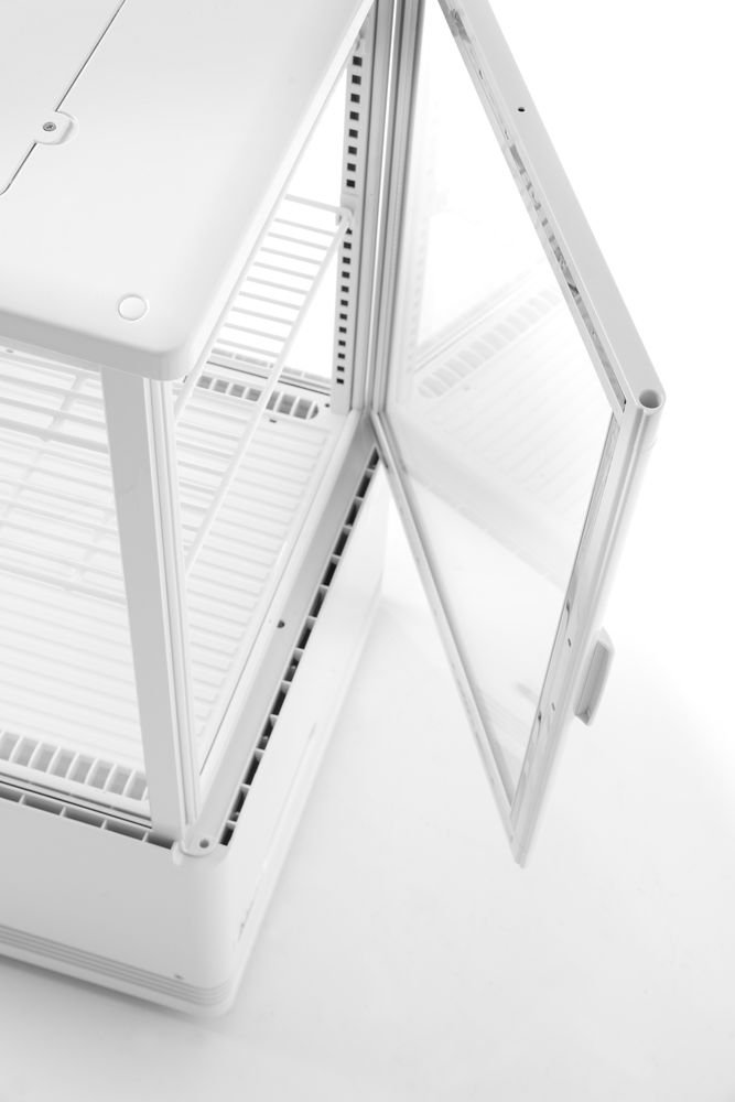 Aufsatz-Kühlvitrine 98 Liter, Arktic, weiß, 230V/210W, 444x397x(H)1100mm Aufsatz-Kühlvitrine 98 Liter, Arktic, Schwarz, 230V/210W, 444x397x(H)1100mm