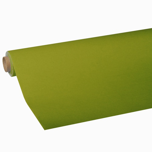 140 Tischdecke, Tissue "ROYAL Collection" 5 m x 1,18 m olivgrün