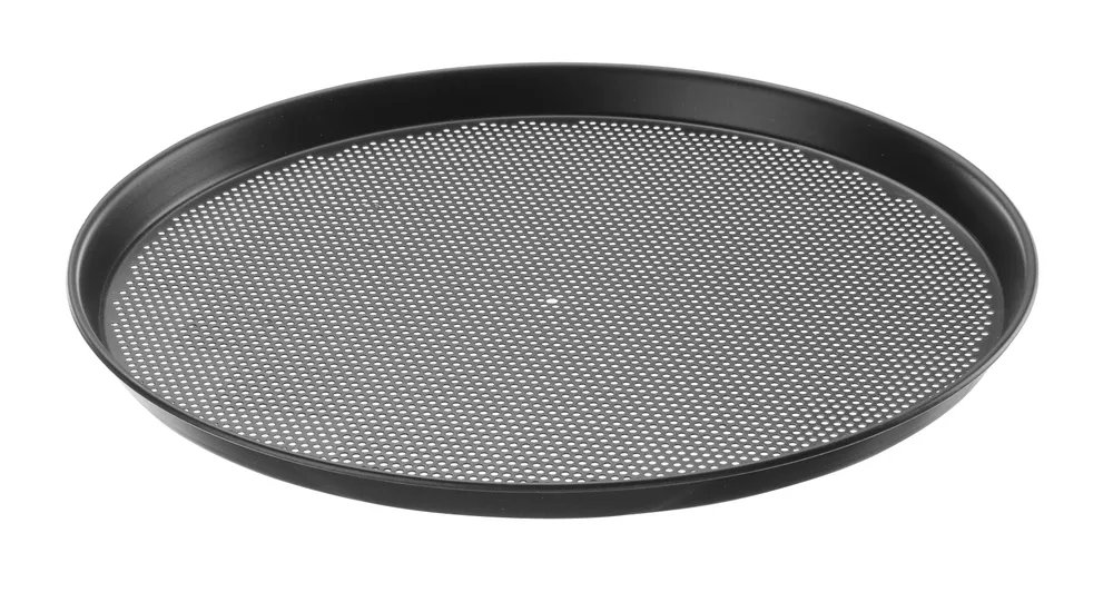 Perforiertes Pizzablech, ⌀411x(H)23mm Perforiertes Pizzablech, ⌀352x(H)23mm