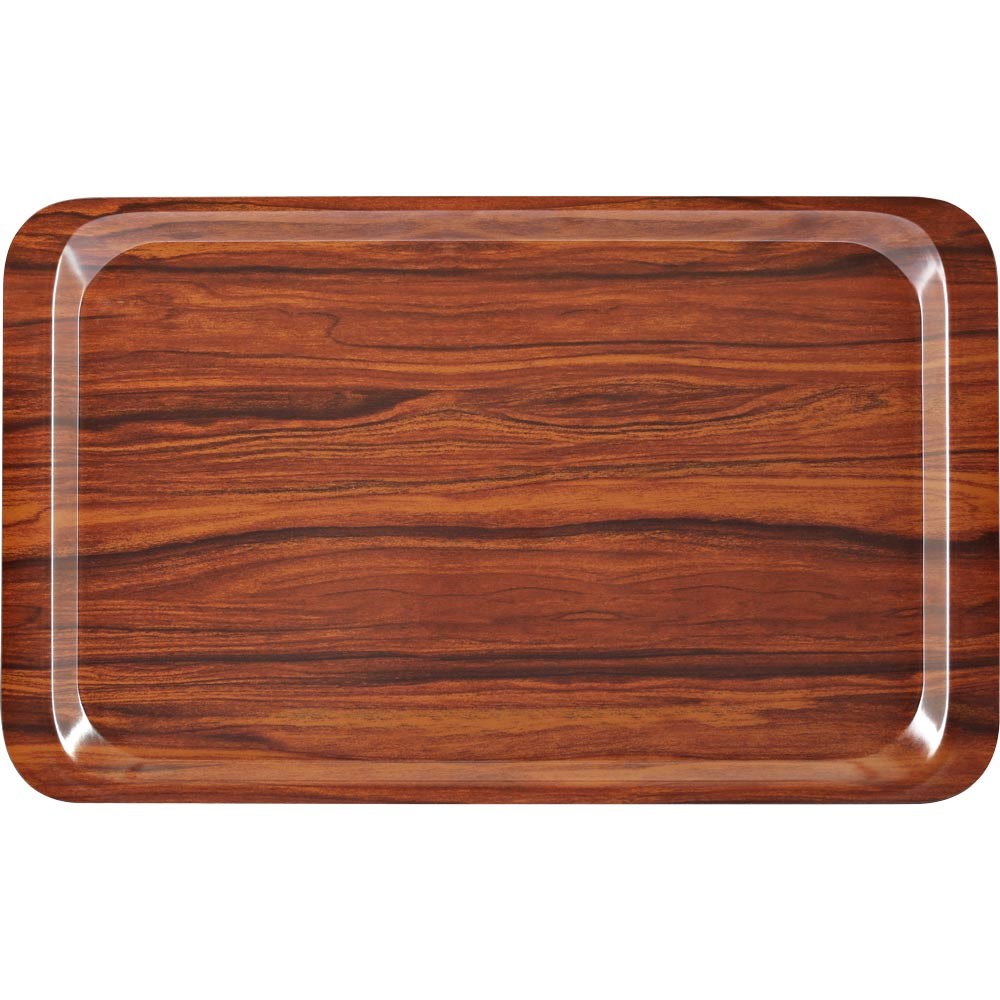 Tablett aus laminiertem Schichtstoff GN 1/1, Farbe Mahagoni Tablett aus laminiertem Schichtstoff GN 1/1, Farbe Mahagoni