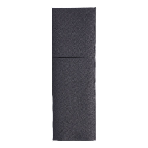 50 Servietten "ROYAL Collection" 48 cm x 30 cm schwarz mit Besteckfalz 14400 Servietten "ROYAL Collection" 48 cm x 30 cm schwarz mit Besteckfalz