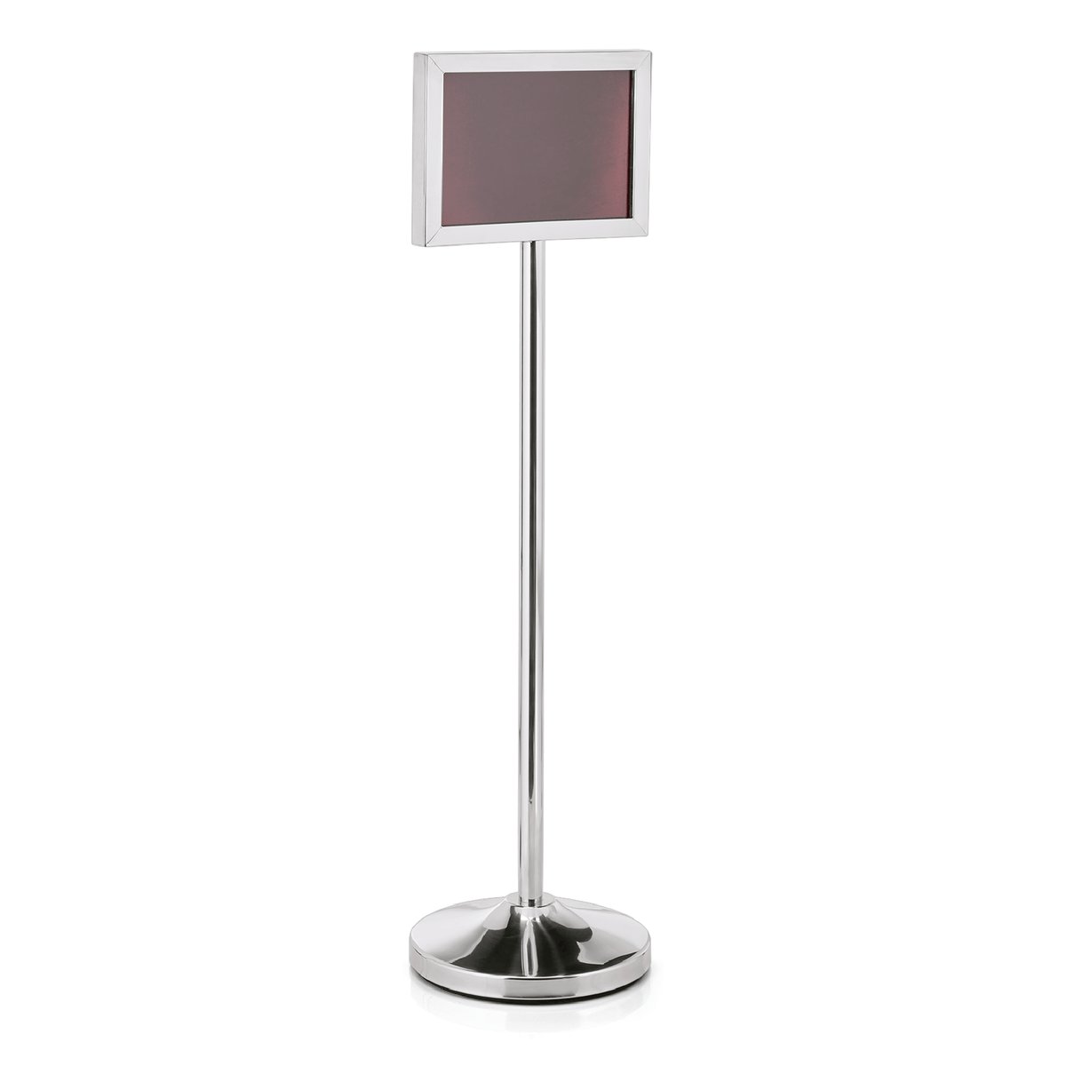 Info-Ständer (H)120 cm, silber