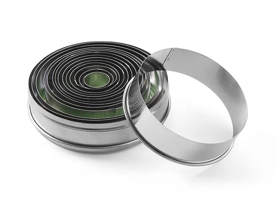 Ausstechformset, mit glattem Rand, ø19-112, (H)35mm