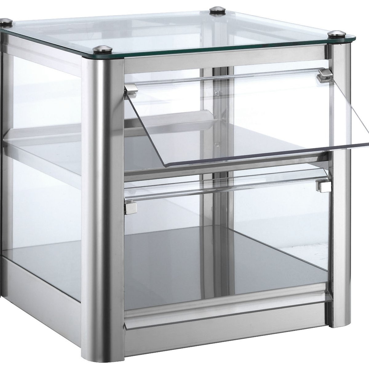 Backwaren-Vitrine Cube 2 Neutral Selbstbedienung Backwaren-Warmhaltevitrine Cube 2 Selbstbedienung