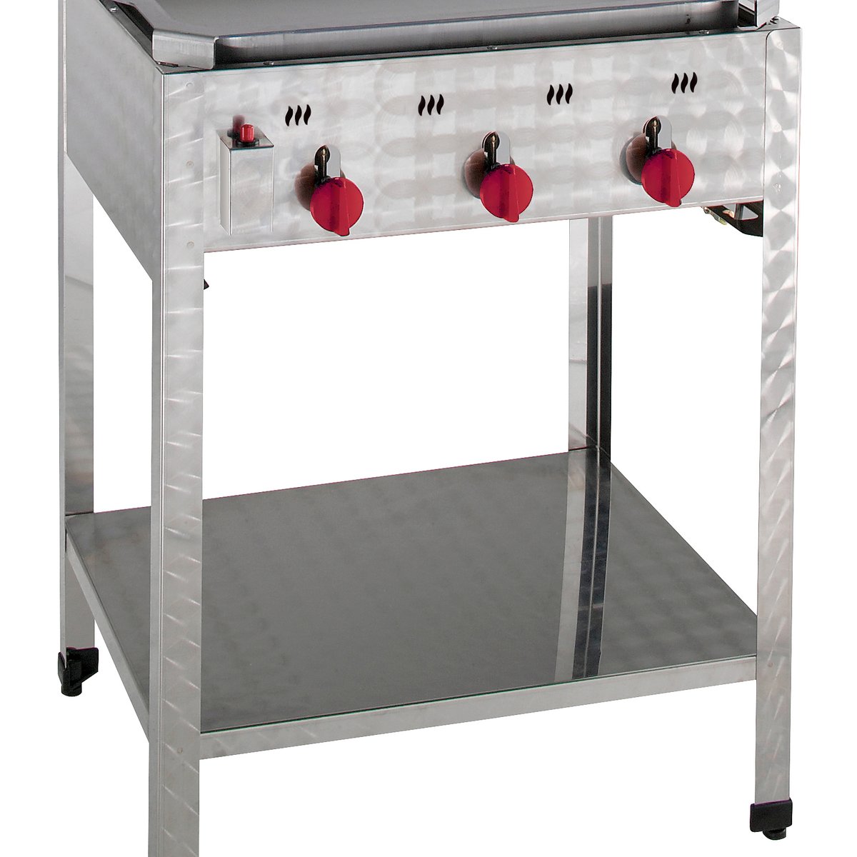 Gas-Kombi-Standbräter 3 3 Brenner