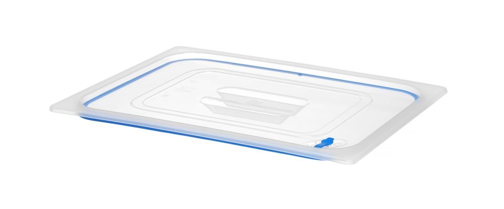 Gastronorm Deckel, luftdicht verschließbar, HENDI, GN 1/2, Transparent, 325x265mm