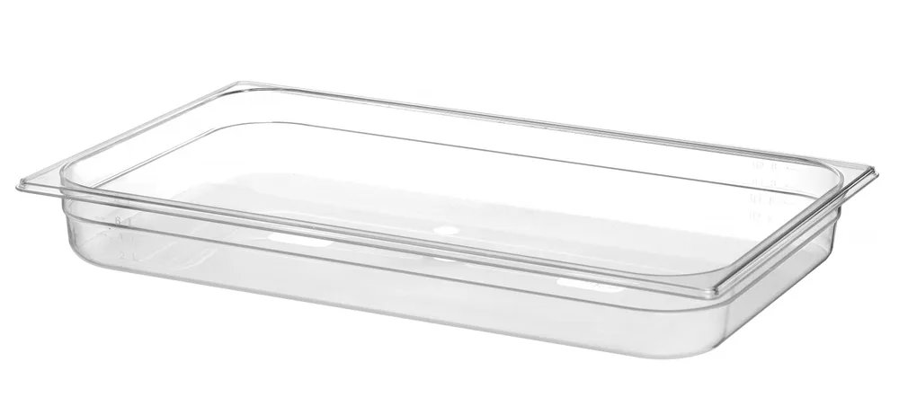Gastronorm-Behälter 1/1, Profi Line, GN 1/1, 9L, Transparent, 530x325x(H)65mm Gastronorm-Behälter 1/1, Profi Line, GN 1/1, 9L, Transparent, 530x325x(H)65mm