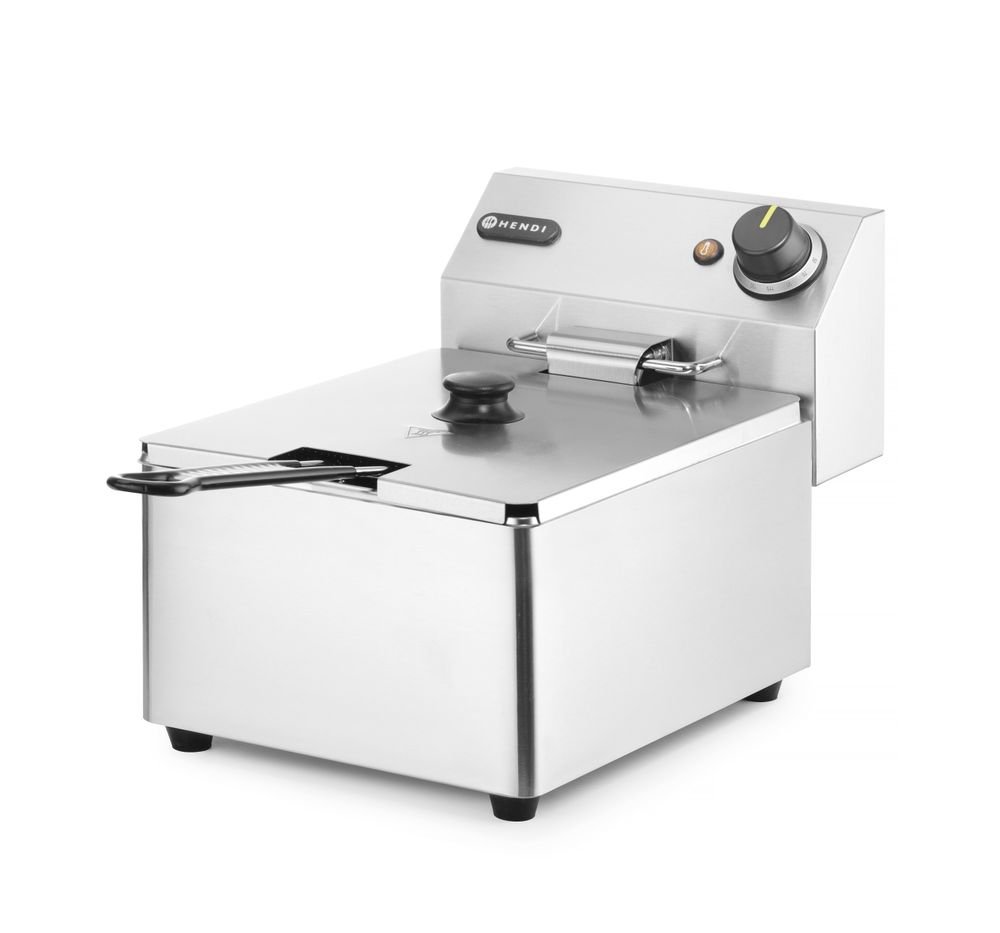 Fritteuse Kitchen Line - 6L, HENDI, Kitchen Line, 6L, 230V/3300W, 269x430x(H)300mm Fritteuse Kitchen Line - 6L, HENDI, Kitchen Line, 6L, 230V/3300W, 269x430x(H)300mm