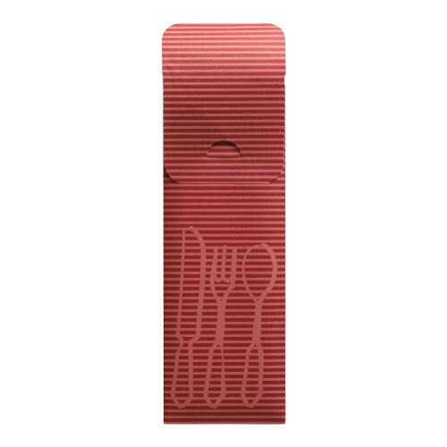 12000 Bestecktaschen 23,5 cm x 7,3 cm bordeaux inklusive farbiger Bistro Serviette