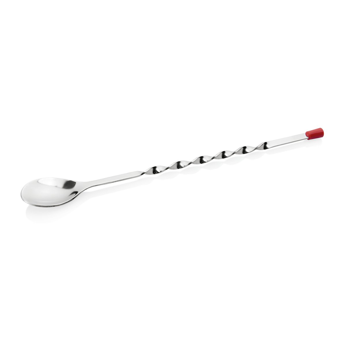 Barlöffel 28,5 cm mit roter Kappe
