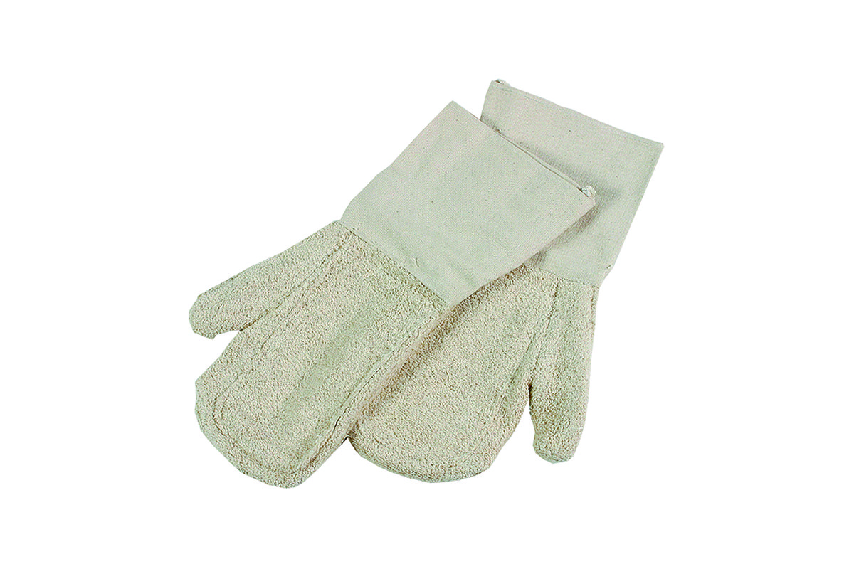 Backhandschuhe aus Henkelplüsch