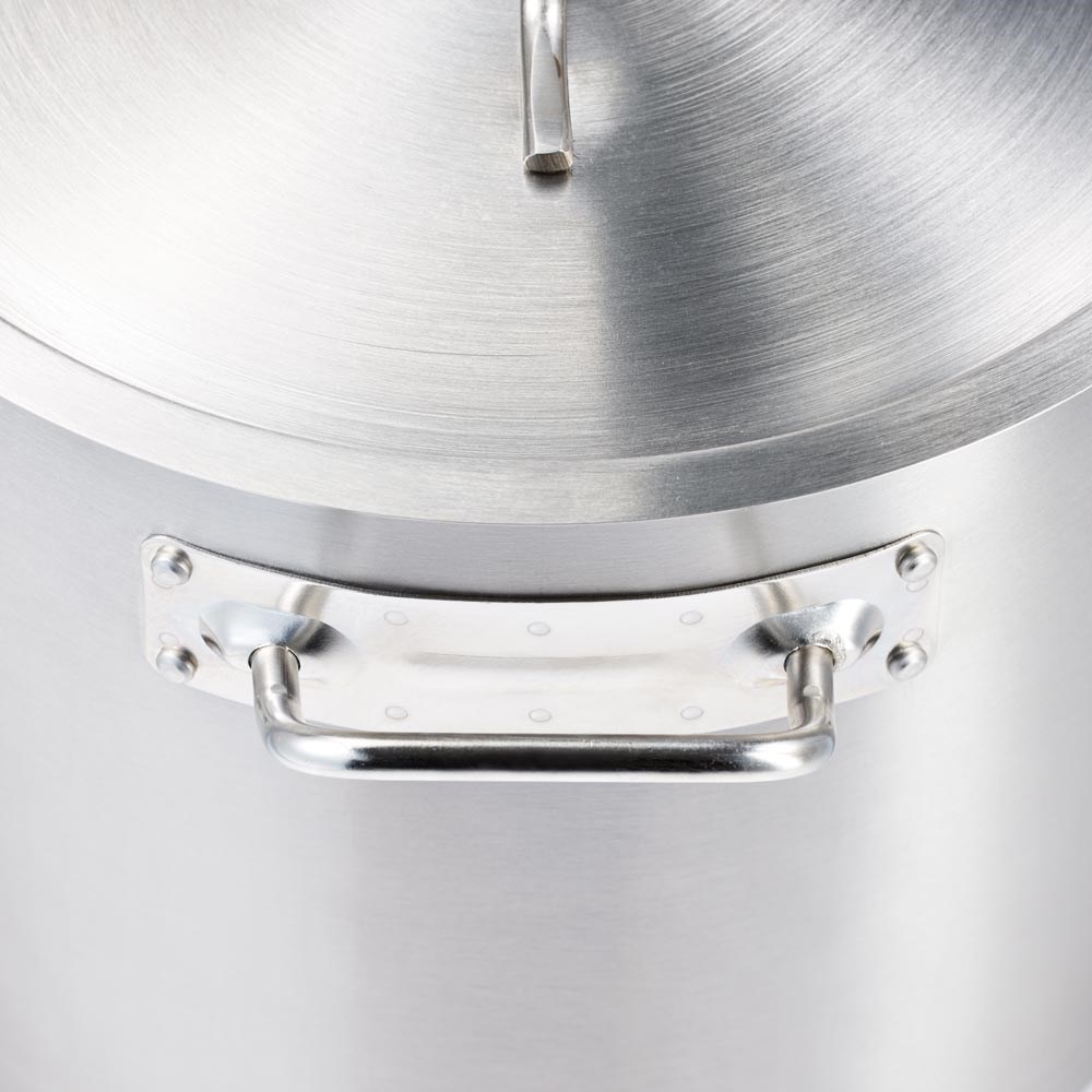 Suppentopf hohe Form Serie ECO Ø 280 mm, Höhe 250 mm, 15,4 Liter, inkl. Deckel Suppentopf ECO mit Deckel, Ø 320 mm, 25,7 L