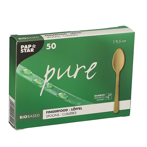 92000 Fingerfood - Löffel, Bambus "pure" 9,5 cm