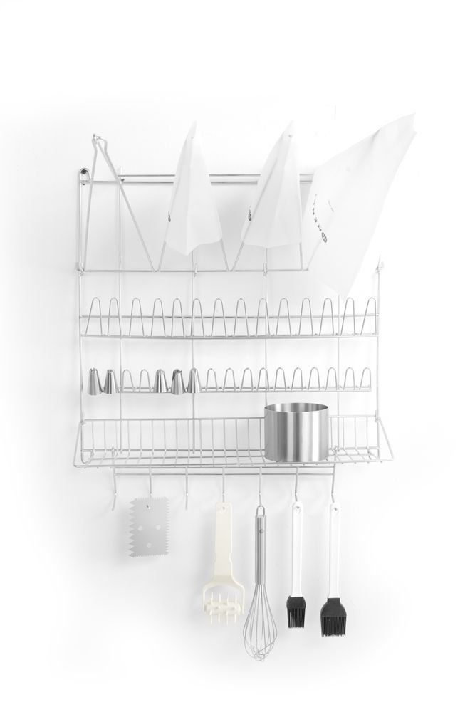 Wandregal für Spritzbeutel, HENDI, 500x360x(H)560mm