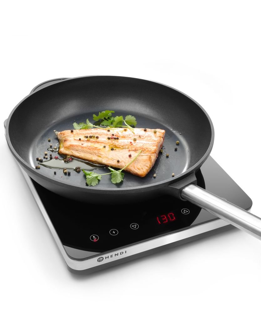 Induktionskocher Modell 2000, HENDI, Kitchen Line, 230V/2000W, 295x400x(H)42mm Induktionskocher Modell 2000, HENDI, Kitchen Line, 230V/2000W, 295x400x(H)42mm