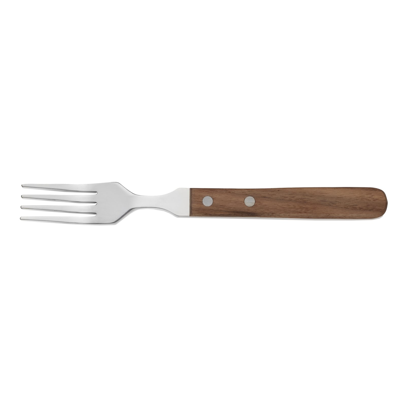 Steakgabel Set, mit Walnussholzgriff, 20 cm
